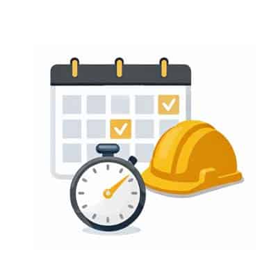 Efficient scheduling and crew deployment for commercial asphalt paving